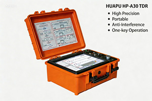 HUAPU A30 TDR Cable Fault Locator Multi Pulse Intelligent Underground Pipeline <b>Detector</b> Power Testing Equipment Underground Cabl - Product Image 4