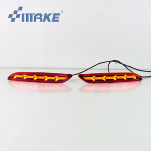 Accesorios para Coche Smrke, Reflectores de Parachoques Trasero con Luces LED para Chevrolet <span class=keywords><strong>Onix</strong></span> 2019 2020 2021 2022, Luz <span class=keywords><strong>Antiniebla</strong></span>, Lámpara Trasera, Señal de Giro - Product Image 1