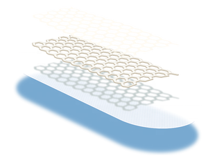 Apósito médico transparente <span class=keywords><strong>Besafe</strong></span>, película visual impermeable, apósito médico de 10*9cm, autoadhesivo, para heridas, almohadilla absorbente - Product Image 2