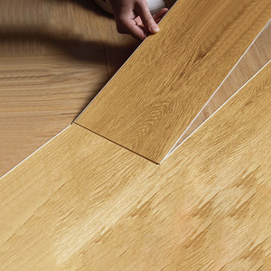 Plancher en vinyle flottant en PVC imperméable, parquet en clic, stratifié, sol en SPC - Product Image 1