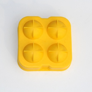 Moldes de Sorvete para Crianças A2454 com <span class=keywords><strong>4</strong></span> Furos, Moldes de Sorvete em Forma de Quadrado e Bola, Moldes de Plástico para Picolé - Product Image 5