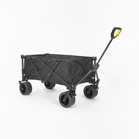 Hitree Wagon pliant de haute qualité pour jardin Camp plage activités de plein air-Portable rassembler chariot poussette chariot
