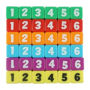 Chuyên Nghiệp Tùy Chỉnh Đầy Màu Sắc Acrylic 16Mm Trò Chơi Xúc Xắc Đặt Khắc In Ấn Tùy Chỉnh Nội Dung Giáo Dục Học Tập Xúc Xắc - Product Image 2