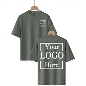 T-shirt pour homme en polyester et coton imprimé sur mesure, manches courtes, col rond, coupe classique, imprimé graphique, haut tendance décontracté - Product Image 3