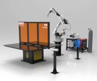 Robot de Soldadura de 6 Ejes con Software de Programación Fuera de Línea y Simulación para una Programación Eficiente en el Tiempo