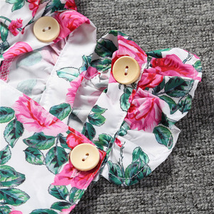 Vêtements Western pour enfants, Combinaisons en soie, Combinaisons florales, Combinaisons en coton pour bébés, Vente en gros - Product Image 6