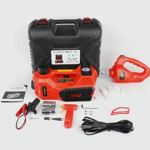 Điện thủy lực sàn xe jack 5 tấn 12V W/tác động cờ lê & lốp Inflator bơm - Product Image 4