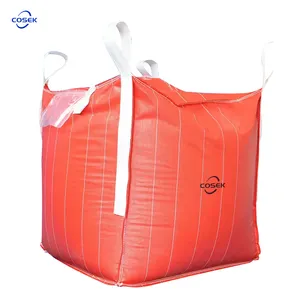 PP Big Bulk Bag Recycling Jumbo Bigbag 1000kg For Sale 100% Virgin Polypropylene 500-3000kg Antistatic Acceptable Customized 5:1