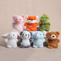 SongshanToys – Adorables animaux en peluche à bas prix : pendentif renard, ours, éléphant, cochon, breloque de sac, porte-clés en peluche douce, cadeaux pour enfants