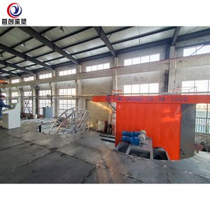 Macchina per Stampaggio Rotazionale Tipo Navetta, Macchina per Formatura Plastica, Macchina Rotomolding per Barriere Stradali - Product Image 4