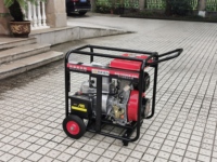 Dongqing DQ150KB-6DE 12.9HP Set Pompa Air Mesin Diesel Konstruksi Paduan Aluminium DN150 Ukuran Impor Starter Manual/Listrik