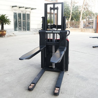 Vente flash Chariot élévateur portable 1500 kg 1 tonne Chariot élévateur électrique 2 tonnes Chariot élévateur électrique complet Chariot élévateur à fourche électrique