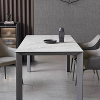 Chaise de salle à manger en cuir de luxe léger italien, chaise nordique moderne simple avec dossier, chaise de négociation pour hôtel, chaise de réception décontractée en métal