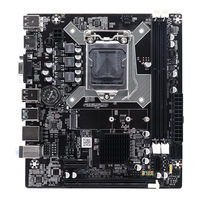 Carte mère Mini ITX H81 LGA1150 DDR3 double mémoire interface SATA3 pour bureau quotidien et jeux légers