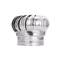 Capot de cheminée galvanisé personnalisé de 100mm 150mm pour capots de vent capot de cheminée pluie de gaz capot de gaz pluie
