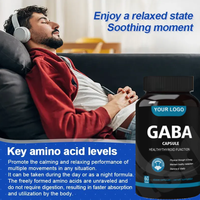 Gesundheit Schlaf Ergänzungen Vitamin GABA Kapseln Lebensmittel qualität Natürlicher Schlaf GABA Kapseln