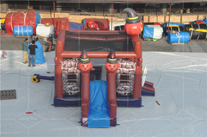 Tùy chỉnh thực <span class=keywords><strong>hi</strong></span>ện Halloween <span class=keywords><strong>Inflatable</strong></span> Bouncer Jumper MOONWALK nhảy lâu đài nhà bị trả lại để bán - Product Image 3