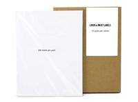 Stiker A4 Matte Die Cut stiker bulat Label Label A4 untuk printer laser & printer inkjet