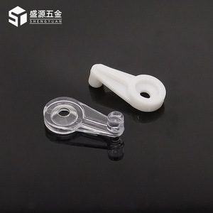 Shengyuan <b>Mirror</b> Clips Transparent White <b>Plastic</b> Self Adhesive Frameless Glass Fasteners For Bath <b>Mirrors</b> - Product Image 3