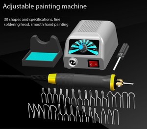 2025 nuevo modelo de pirograbado <span class=keywords><strong>Digital</strong></span> quemador de madera pluma herramienta de cuchillo de temperatura para manualidades de calabaza herramienta de estación de soldadura y soldadura - Product Image 2