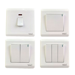 Ổ Cắm Và Công Tắc Điện 13A Sử Dụng Tại Nhà 2 <span class=keywords><strong>Gang</strong></span> Với Đèn Neon - Product Image 4