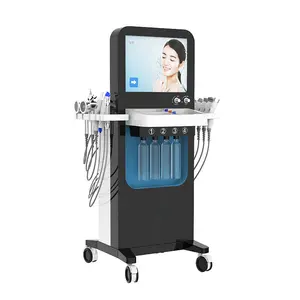 Premium Huid Derma Gloeiende Gezichtsmachine Hydra Dermabrasie Apparaat Microdermabrasie Hydro Hydrodermabrasie Apparatuur Voor Spa