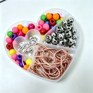 Nuevo Set de Cuentas Rosadas para Mascotas, Kit de Fabricación de Joyería DIY para Perros y Gatos, Accesorios Lindos para Collares de Mascotas - Product Image 5