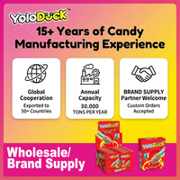 Yoloduck Voedselmaterialen Halal Gummy Candy 18 Maanden Fruit Smaak Gummy Candy Fruitig Groothandel Gummy Candy