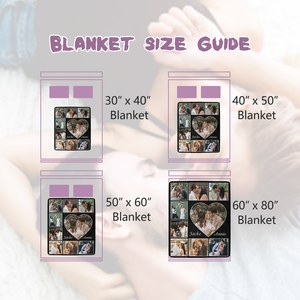 بطانية منسوجة مخصصة بصورة شخصية، هدية مميزة، غطاء منسوج بصورة مخصصة للأريكة والسرير والسفر - Product Image 2