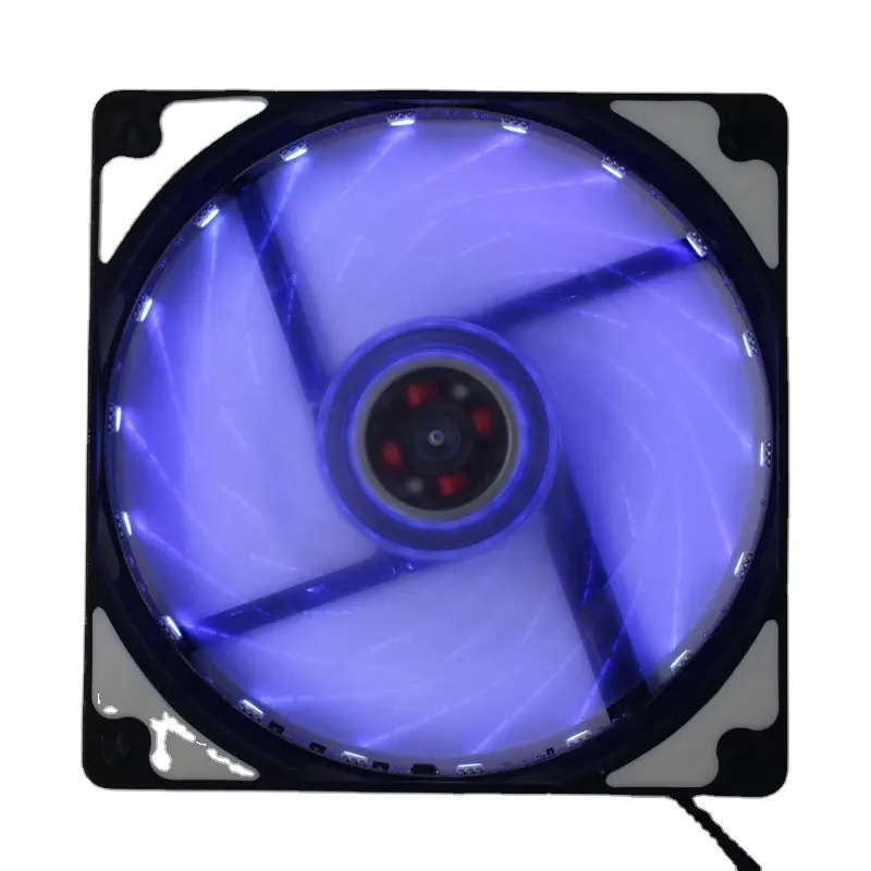 12 cm DC RGB Farbe PC Fall Fan mit 18 Led-leuchten Fans Kühlung