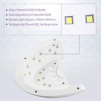 Lampe UV LED pour le séchage des ongles, pour usage domestique et professionnel en salon, sécheuse à ongles en plastique ABS avec capteur infrarouge, vente en gros, commande en gros