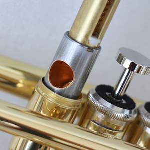 Trompeta <span class=keywords><strong>de</strong></span> Alta Calidad en Si Bemol <span class=keywords><strong>de</strong></span> Instrumentos <span class=keywords><strong>de</strong></span> Viento Metal con Estuche - Product Image 5