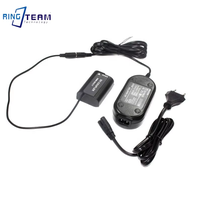 Adaptateur d'alimentation DMW-AC8 Ringteam pour caméras Pana Sonic DC-S5/DC-S5K Lumix S5 Adaptateur secteur pour batterie factice DMW-BLK22 DC