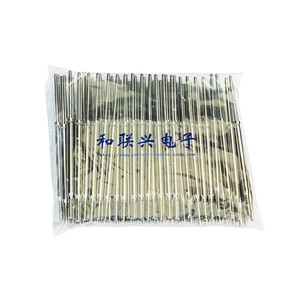 Sonda sólida Ph-10j de 2.0mm, punta redonda recta de 16L, 43mm de longitud total, émbolo de resorte de acero de alto carbono para piezas de instrumentos - Product Image 3