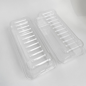 Nhà Máy Bán Buôn Nhựa Hộp Bánh Và Nướng Hàng Hóa Trong Suốt Bánh Khay Pastry Hộp Rõ Ràng Hộp Thấp Moq Sản Phẩm - Product Image 4