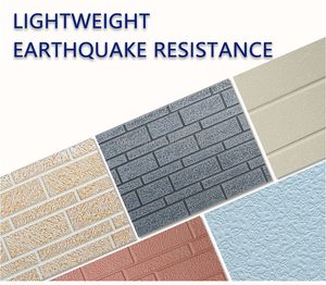 Panel Sándwich <span class=keywords><strong>de</strong></span> PU Tallado, Aislamiento Térmico Decorativo <span class=keywords><strong>para</strong></span> Paredes Interiores/Exteriores <span class=keywords><strong>de</strong></span> Villas Modernas, Metal <span class=keywords><strong>para</strong></span> <span class=keywords><strong>Casas</strong></span> Modernas - Product Image 4