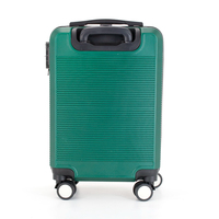 Valise de cabine ABS de luxe, légère, à 4 roues pivotantes, motif dessin animé, avec serrure à combinaison et coque rigide
