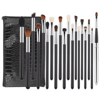 Ensemble complet de pinceaux de maquillage, kit de beauté professionnel de haute qualité pour femmes, ensemble de pinceaux pour le maquillage des yeux et du mascara, logo personnalisé