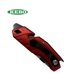 고강도 내구성 커터 인체 공학적 핸들 퀵 체인지 블레이드 컴팩트 도구 가정용 창고 용 접이식 유틸리티 나이프 - Product Image 4