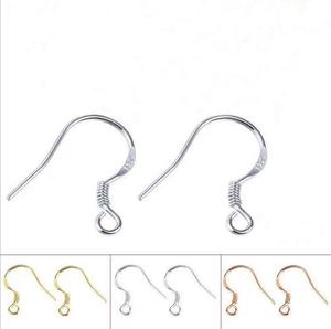 Wholesale Ss 925 <strong>Earrings</strong> French Ear <strong>Hooks</strong> Sterling Silver Jewellery Hanging French <strong>Earring</strong> <strong>Hook</strong> - Product Image 6