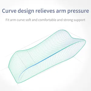 Nuovo Design Memory Foam bracciolo bracciolo cuscino Comfort braccio supporto cuscino cuscino per sedia Opp Bag 100% poliestere rettangolo 228