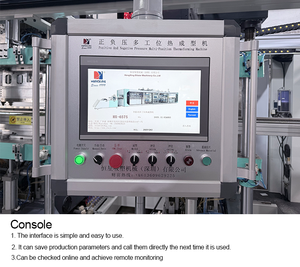 Otomatik Termoform Makinesi, PP PET PVC Hızlı Yemek Kutuları Çikolata Yumurta Tepsileri İçin Plastik Ürünler Üretir - Yüksek Verimlilik - Product Image 4