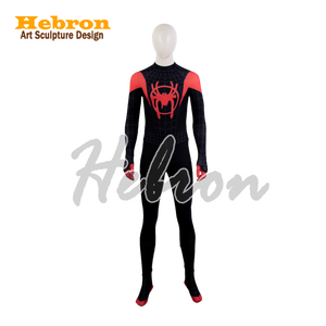 Costume de cosplay Spider-Man personnalisé <span class=keywords><strong>Miles</strong></span> <span class=keywords><strong>Morales</strong></span> pour Halloween, film TV, adulte, pour spectacle événementiel - Product Image 4