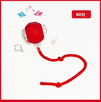 Nouveau design en promotion : Balle interactive intelligente avec accessoires de queue, roule rapidement sur le tapis, jouet pour chat intelligent et indestructible
