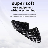 Support de téléphone portable en silicone double face à ventouse pour bureau, accessoire de fixation en caoutchouc pour coque de téléphone, vente en gros