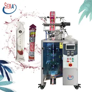 Automatic Back Sealing Small Bag Chocolate Sauce Honey Filling Special-Shaped Bag Packaging Machine