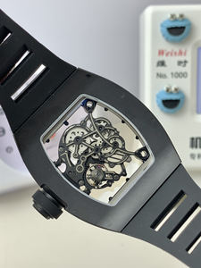 <span class=keywords><strong>Reloj</strong></span> Mecánico de Lujo para Hombre Más Vendido con Resistencia al Agua de 30 m, Correa de Silicona Luminosa, Esfera Hueca y Función de Alarma - Product Image 2