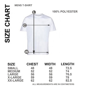 Camiseta de manga corta con cuello redondo de poliéster 100% para hombre, diseño informal, transpirable, de talla grande, tela estampada, personalizable, nuevo - Product Image 6