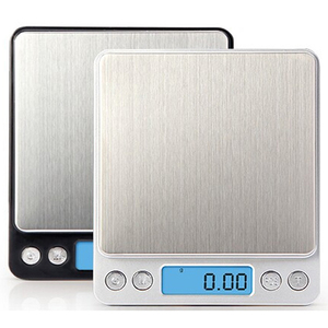 Plateforme de pesage électronique numérique J&R Silver Superior Mini 3 kg en acier inoxydable - Product Image 1