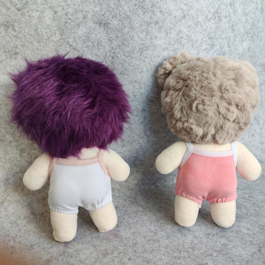 Yingii Adorable Peluche de 20 cm, Mini Pijama de Algodón Rosa para Muñecas de 7.8 Pulgadas, Decoración de Muñecas de Dibujos Animados, <span class=keywords><strong>Ropa</strong></span> Personalizada para Muñecas Pequeñas - Product Image 3